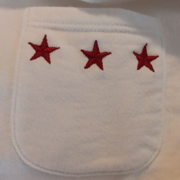 Norton Studio White Nautical Hooded  Sweatshirt - Picture 11 of 11